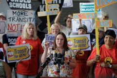Pittsburgh Transit Budget Rally