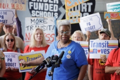Pittsburgh Transit Budget Rally