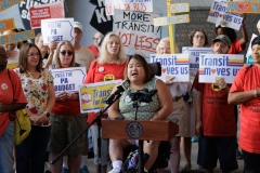 Pittsburgh Transit Budget Rally