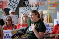 Pittsburgh Transit Budget Rally