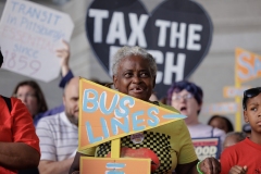Pittsburgh Transit Budget Rally