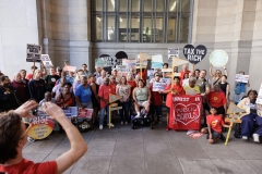 Pittsburgh Transit Budget Rally