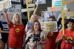 Pittsburgh Transit Budget Rally