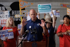 Pittsburgh Transit Budget Rally