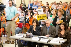 February 7, 2019: Sen. Williams participates in a joint state Senate-House Democratic Policy Committee hearing on ways to improve air quality, community notification procedures and emergency response. The hearing was prompted following a fire at the  Clairton Coke Works that resulted in emissions of high levels of sulfur dioxide and damage to the facility’s gas processing system.