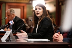 March 26, 2019: Senator Lindsey Williams participates in a joint Senate-House hearing in Harrisburg on legislation aimed at making college more affordable.