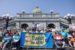 Rally for Mass Transit funding