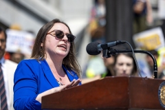 June 4, 2025: More than 300 riders, labor unions, advocates, and businesses from across Pennsylvania rallied at the state Capitol to call on the Governor and the state legislature to pass a dedicated and expanded transit funding solution to improve public transit access in all 67 of Pennsylvania’s counties.