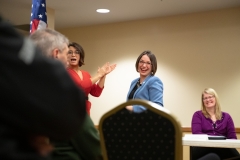 January 25, 2019: Senator Lindsey Williams and Representative Sara Innamorato co-host a REAL ID Workshop at the Millvale Community Center.