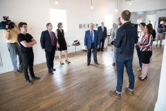 May 23, 2019: Senator Lindsey Williams visits Bar Marco in the Strip District as part of the Real Jobs, Real Pay Tour. This location was chosen because it is a perfect example of a business doing the right thing for their employees and paying a not only a minimum wage, but a living wage.