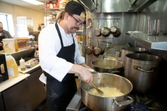 May 23, 2019: Senator Lindsey Williams visits Bar Marco in the Strip District as part of the Real Jobs, Real Pay Tour. This location was chosen because it is a perfect example of a business doing the right thing for their employees and paying a not only a minimum wage, but a living wage.