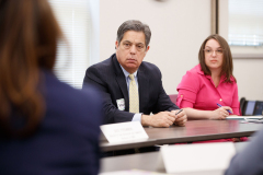 May 12, 2022 − Department of Human Services (DHS) Acting Secretary Meg Snead today joined Senate Minority Leader Jay Costa, Senator Lindsey Williams, leadership from the Jewish Family and Community Services Pittsburgh and other refugee resettlement service providers in the Pittsburgh region to recognize the critical humanitarian work organizations do in support of refugees and resettlement in Pennsylvania.