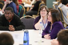 Senator Lindsey Williams attends Representative Dan Miller's Annual Disability Legislative Summit