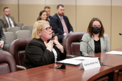 Senator Lindsey Williams introduces Sabrina Korbel, Esquire at her Nomination Hearing during Judiciary Committee