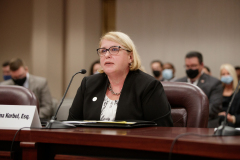 Senator Lindsey Williams introduces Sabrina Korbel, Esquire at her Nomination Hearing during Judiciary Committee