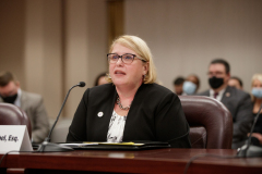 Senator Lindsey Williams introduces Sabrina Korbel, Esquire at her Nomination Hearing during Judiciary Committee