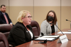 Senator Lindsey Williams introduces Sabrina Korbel, Esquire at her Nomination Hearing during Judiciary Committee