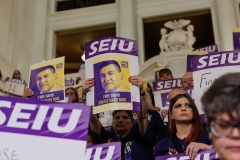 SEIU Rally