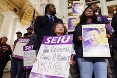 SEIU Rally