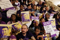 SEIU Rally