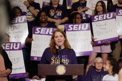 SEIU Rally
