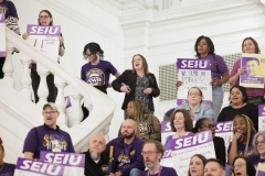 SEIU Rally