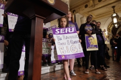 SEIU Rally