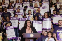 SEIU Rally