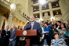 April 10, 2019: Senator Lindsey Williams joins colleagues to introduce legislation to abolish the statute of limitations for a list of sexual offenses, regardless of whether the victim was a child or adult when the crime occurred.