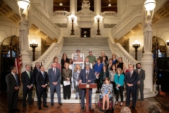April 10, 2019: Senator Lindsey Williams joins colleagues to introduce legislation to abolish the statute of limitations for a list of sexual offenses, regardless of whether the victim was a child or adult when the crime occurred.