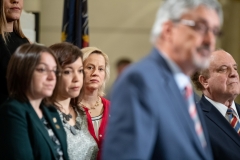 April 10, 2019: Senator Lindsey Williams joins colleagues to introduce legislation to abolish the statute of limitations for a list of sexual offenses, regardless of whether the victim was a child or adult when the crime occurred.