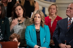 April 10, 2019: Senator Lindsey Williams joins colleagues to introduce legislation to abolish the statute of limitations for a list of sexual offenses, regardless of whether the victim was a child or adult when the crime occurred.