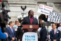 Rally to stop bullying and improve school safety for LGBTQ+ students