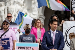Rally to stop bullying and improve school safety for LGBTQ+ students