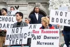 Rally to stop bullying and improve school safety for LGBTQ+ students