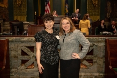 Senator Williams with Airi Tilley