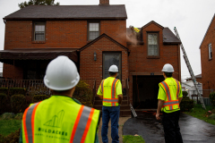 Habitat for Humanity and Build Acres General Contractor partner with Senator Lindsey Williams to repair Senior's Home