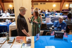 May 10, 2019:  Senator Lindsey M. Williams hosts her Spring Senior Resource Fair  at the Springdale Veterans’ Association Banquet Hall in Springdale. More than 30 vendors were available during the event to meet with seniors and discuss services available to them