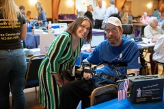 May 10, 2019:  Senator Lindsey M. Williams hosts her Spring Senior Resource Fair  at the Springdale Veterans’ Association Banquet Hall in Springdale. More than 30 vendors were available during the event to meet with seniors and discuss services available to them