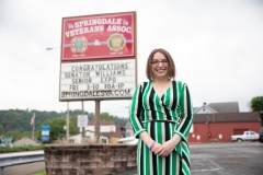 May 10, 2019:  Senator Lindsey M. Williams hosts her Spring Senior Resource Fair  at the Springdale Veterans’ Association Banquet Hall in Springdale. More than 30 vendors were available during the event to meet with seniors and discuss services available to them