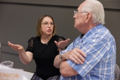 May 23, 2024: Senator Lindsey Williams hosts Senior Social at Pittsburgh Mills Mall.