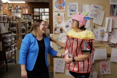 October 31, 2024: Sen. Lindsey Williams Hosts Story Time and Elevator Ribbon Cutting at Shaler North Hills Library.