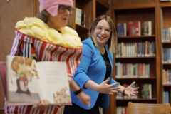 October 31, 2024: Sen. Lindsey Williams Hosts Story Time and Elevator Ribbon Cutting at Shaler North Hills Library.