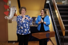 October 31, 2024: Sen. Lindsey Williams Hosts Story Time and Elevator Ribbon Cutting at Shaler North Hills Library.