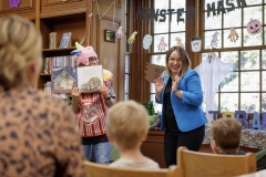 October 31, 2024: Sen. Lindsey Williams Hosts Story Time and Elevator Ribbon Cutting at Shaler North Hills Library.