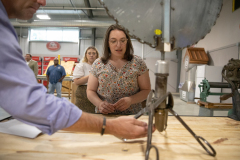 July 15, 2021: Senator Lindsey Williams Tours Sheet Metal Workers