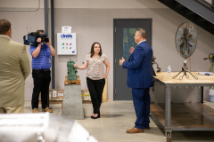 July 15, 2021: Senator Lindsey Williams Tours Sheet Metal Workers