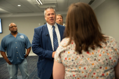 July 15, 2021: Senator Lindsey Williams Tours Sheet Metal Workers