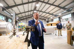 July 15, 2021: Senator Lindsey Williams Tours Sheet Metal Workers