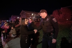 December 19, 2018: Senator-Elect Lindsey Williams attends Natrona Heights Christmas Party.